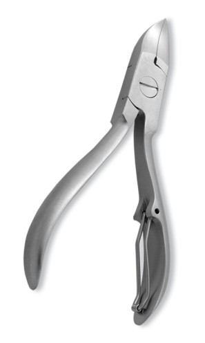 Nail Cutter, Single Spring. Mirror Finish.