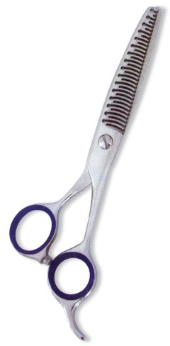 Professional Thinning Scissor. One Blade Teeth and One Blade Razor. Mirror Finish.