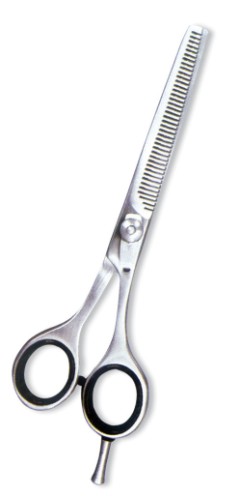 Professional Thinning Scissor. One Blade Teeth and One Blade Razor. Mirror Finish.