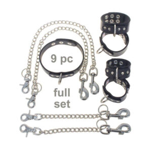 9 Piece Ring & Chain Set