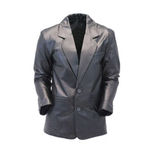 Leather Blazer