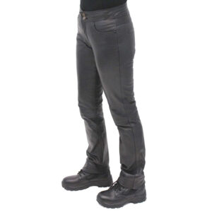 Women’s Premium Leather Skinny Jeans