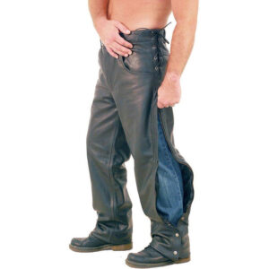 Motorcycle Overpants Side Lacing