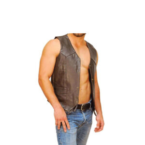 Leather Vest